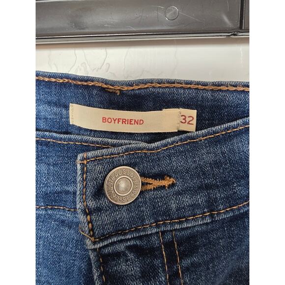 Levi's Boyfriend Straight Leg size w32 I25 L36 - Picture 5 of 8